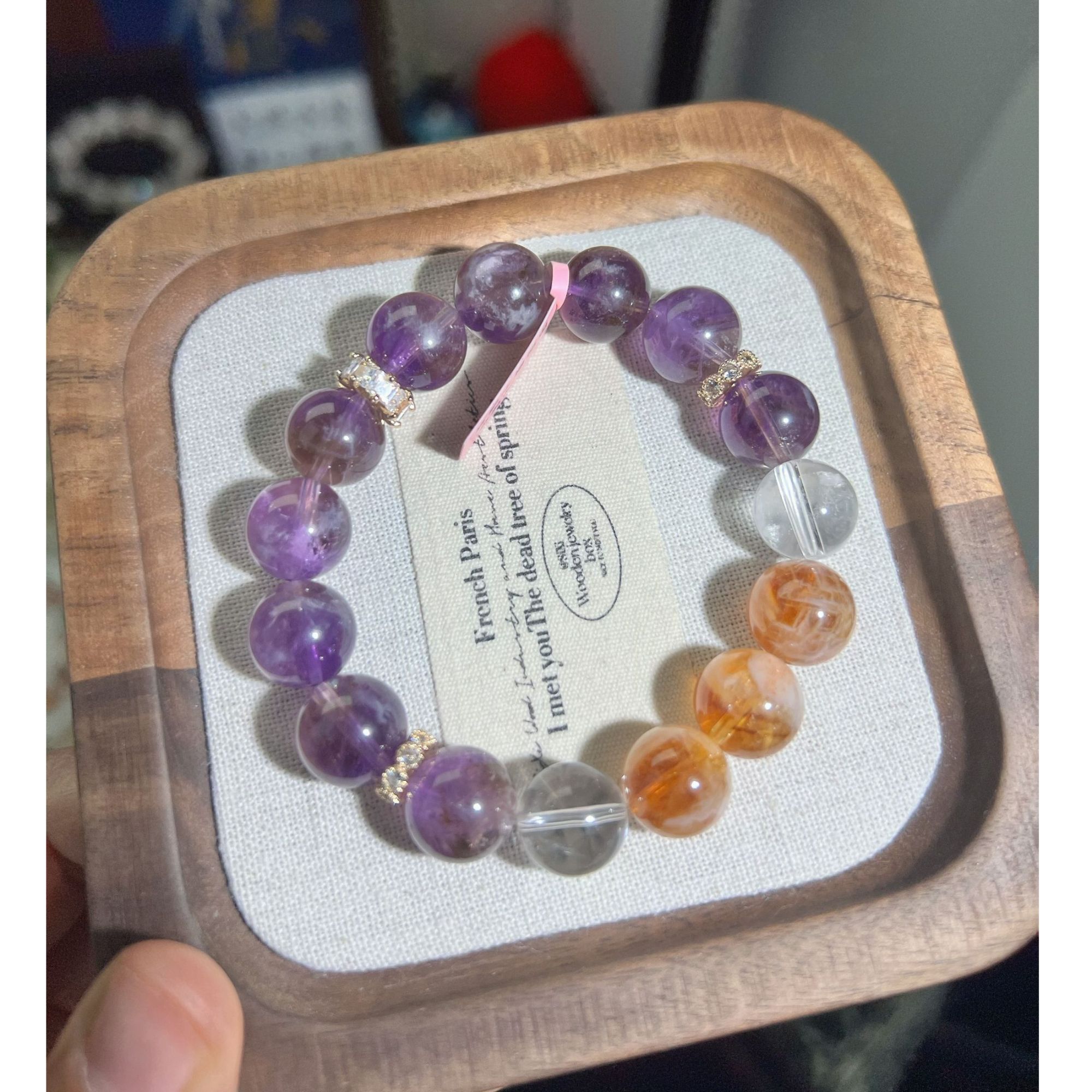 天然紫兔毛＋黄塔