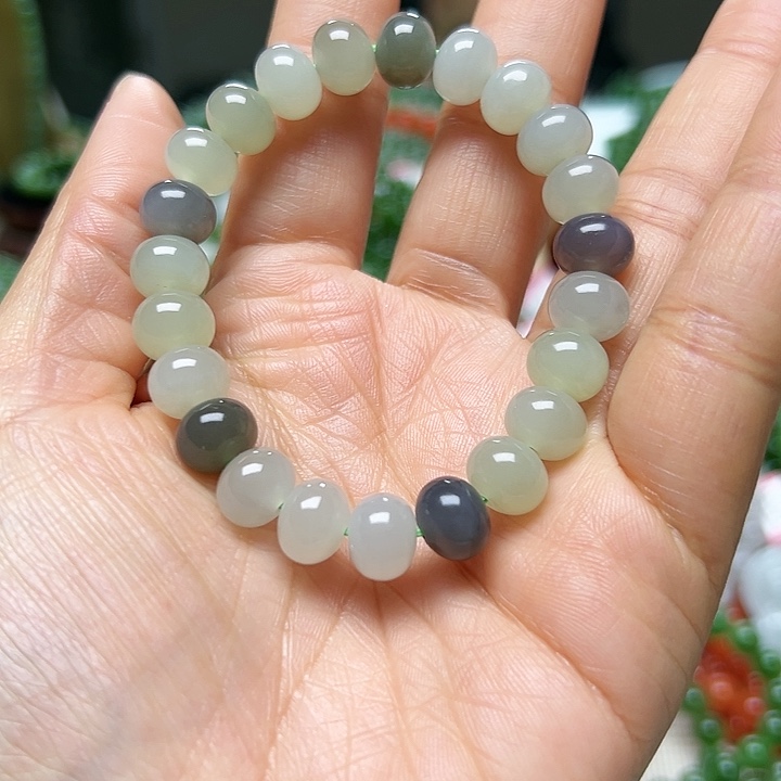 和田玉手串未镶嵌