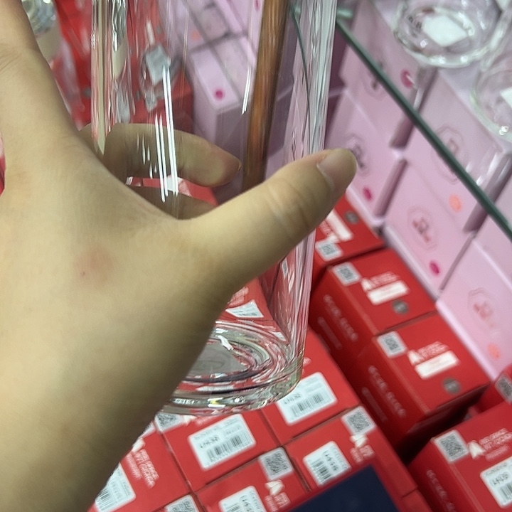 水晶玻璃无盖款果汁饮料咖啡牛奶44544599113