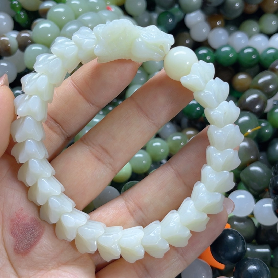 未镶嵌手串和田玉