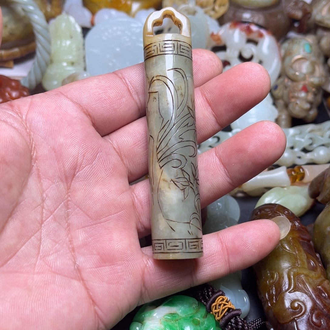 和田玉挂件未镶嵌