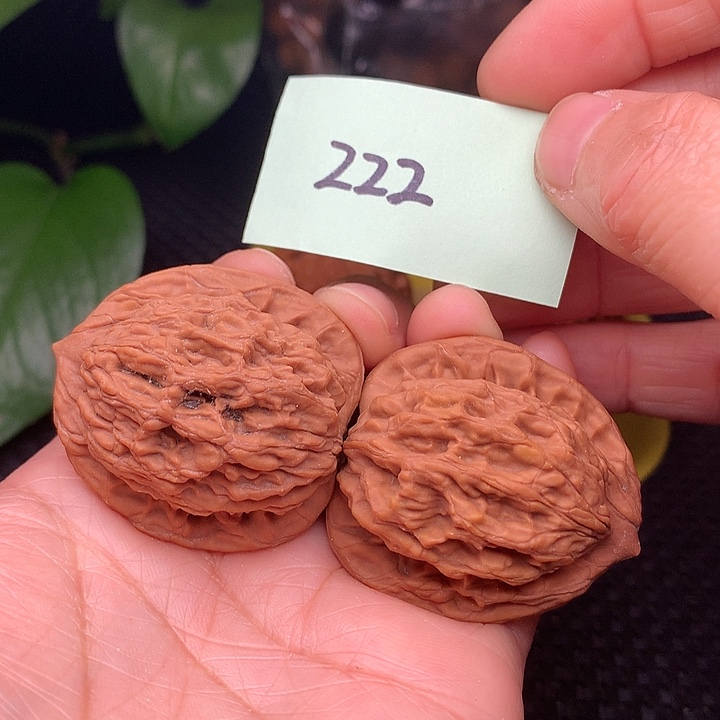 【闪购商品】把件文玩核桃37.5虎头222