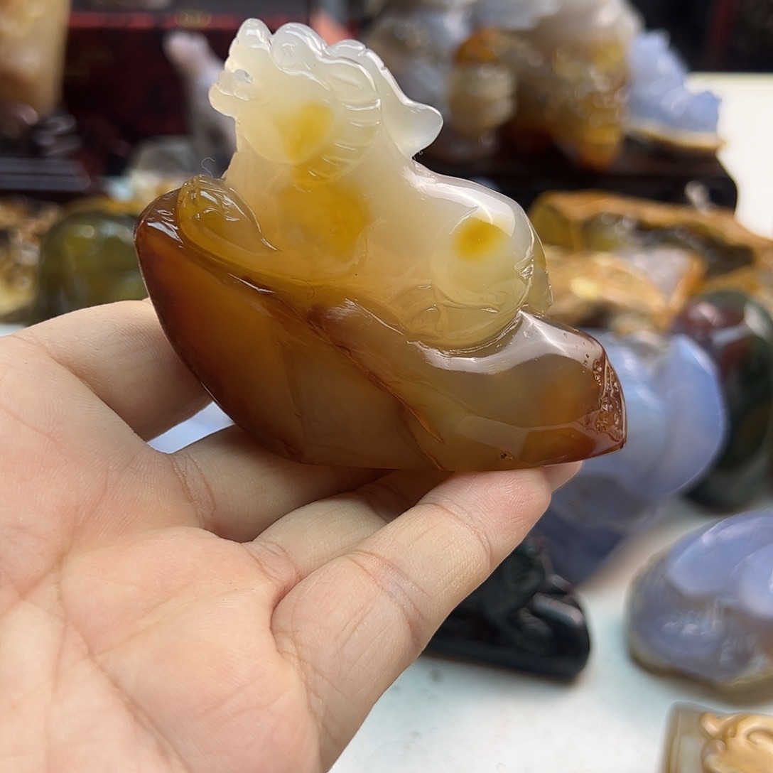 玛瑙/玉髓未镶嵌颈饰