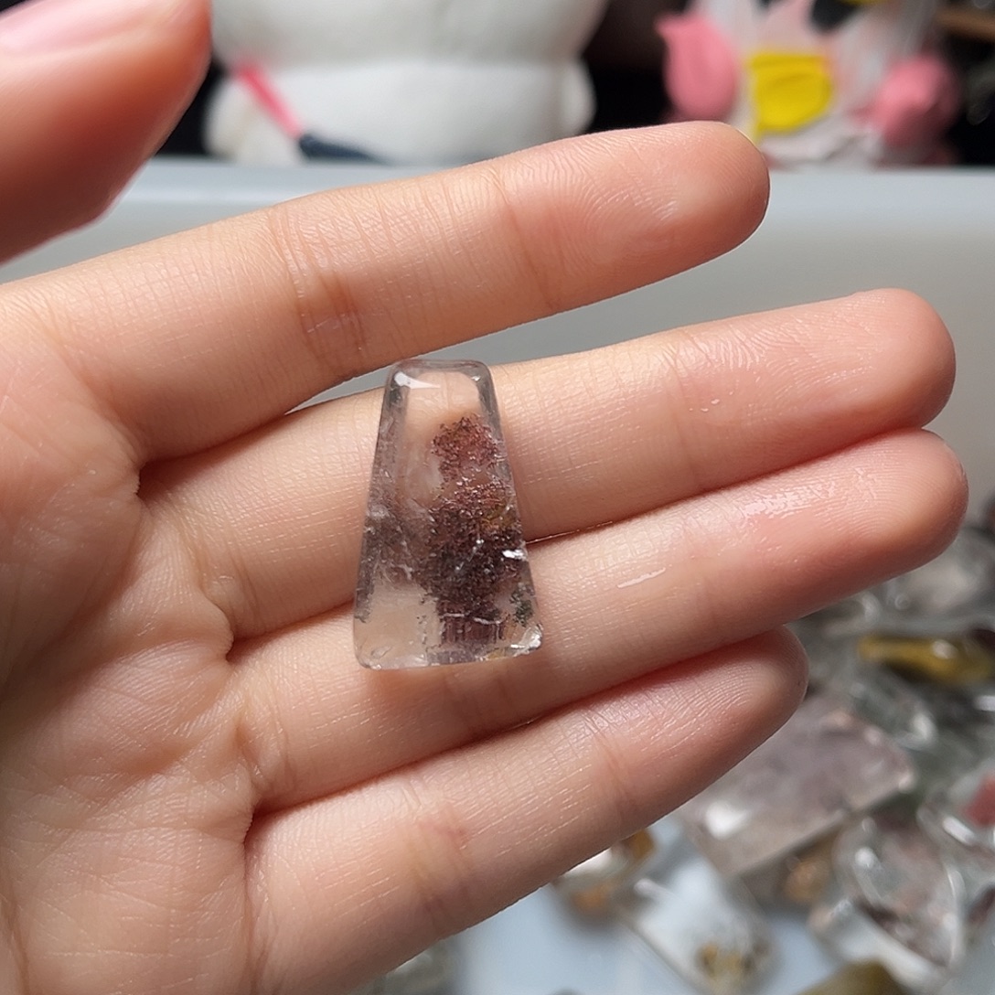 农***拳银S925镶嵌颈饰水晶
