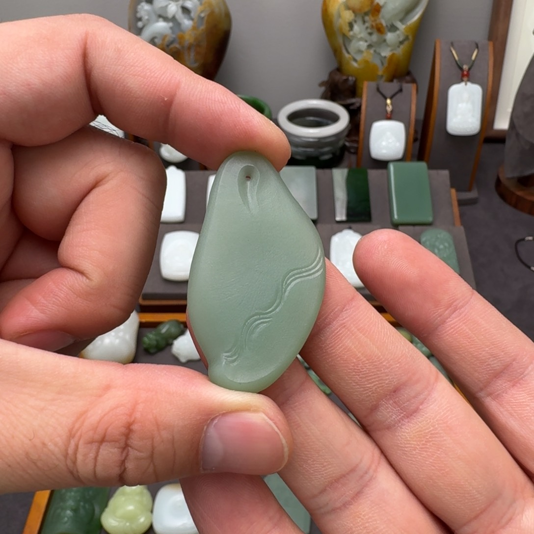 和田玉挂件未镶嵌菟****˖