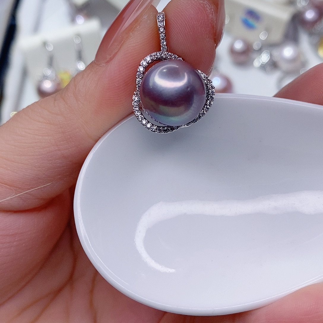 吊坠(赠链)未镶嵌淡水珍珠