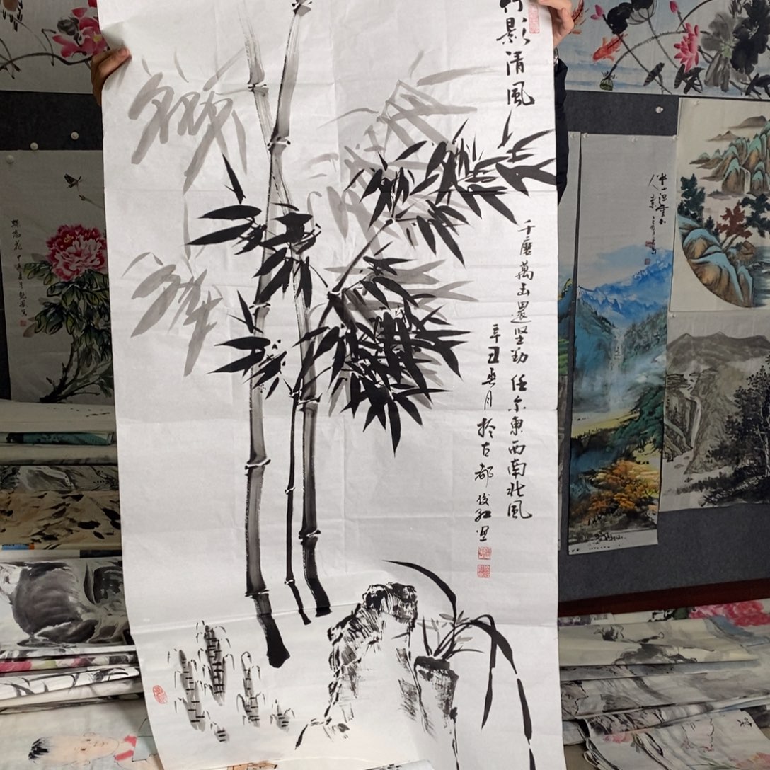 国画手写手绘国画作品41