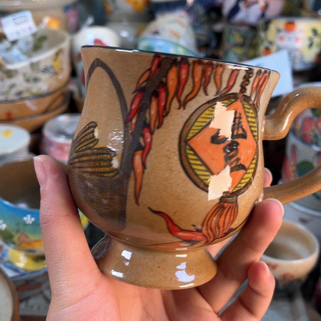 景德镇手工手绘杯