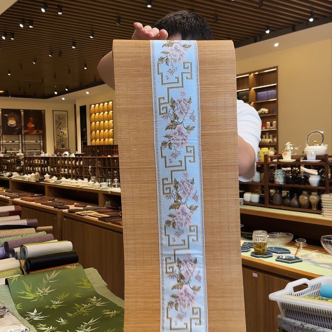 茶道配件粉三米茶席