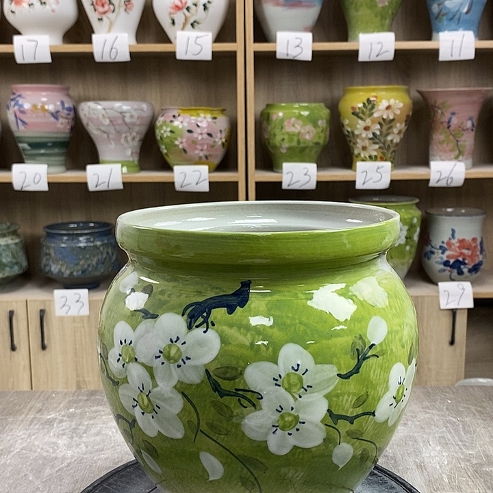 缸13xc景德镇陶瓷花盆