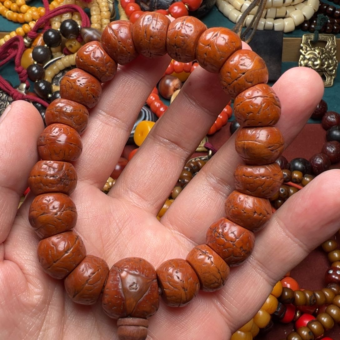 凤眼菩提吊坠手工制作各种精美图案