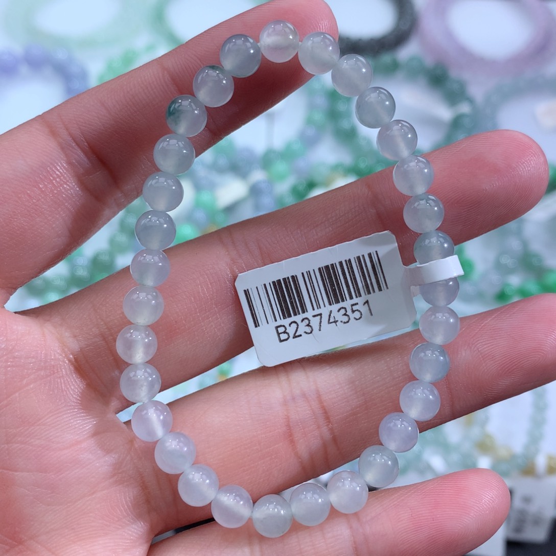 翡翠手链未镶嵌天然