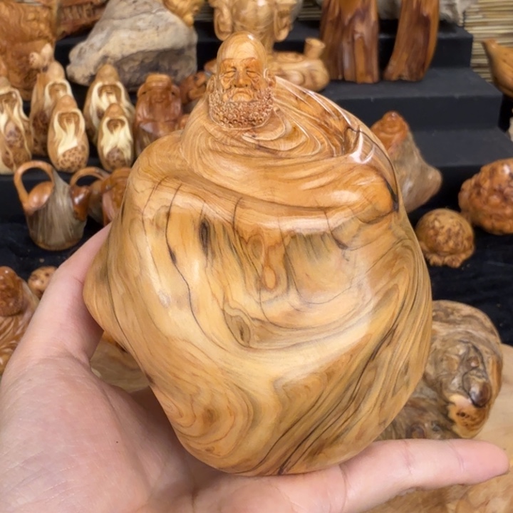 柏木（崖柏）手把件