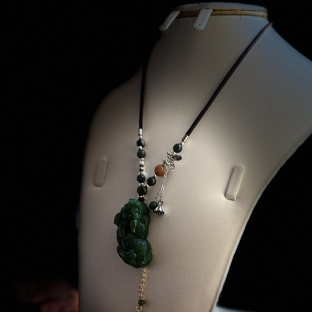 碧玉貔恘吊坠多样化随机发