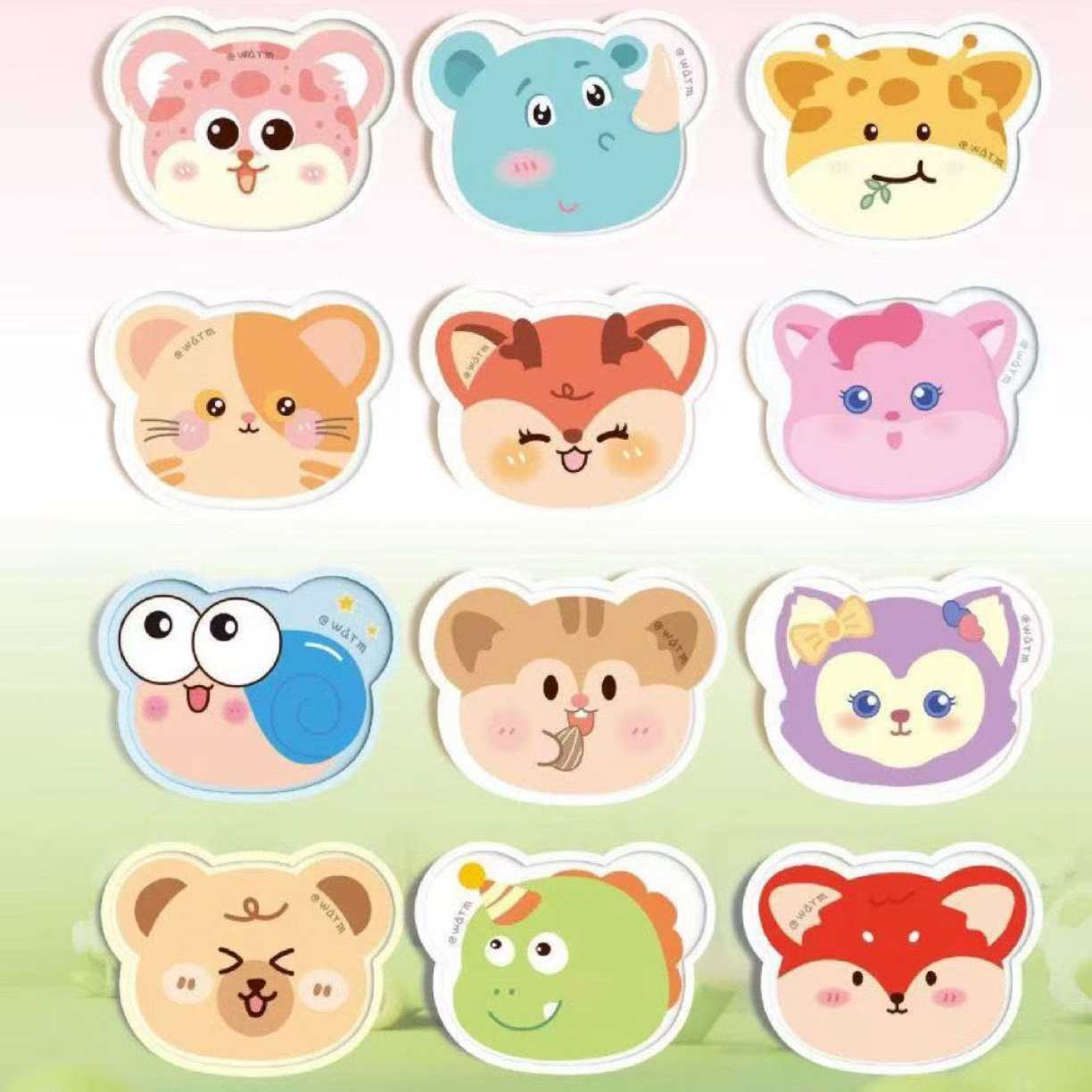 [暖宝宝]十二种可爱卡通图案暖宝宝 暖肚贴 保暖贴