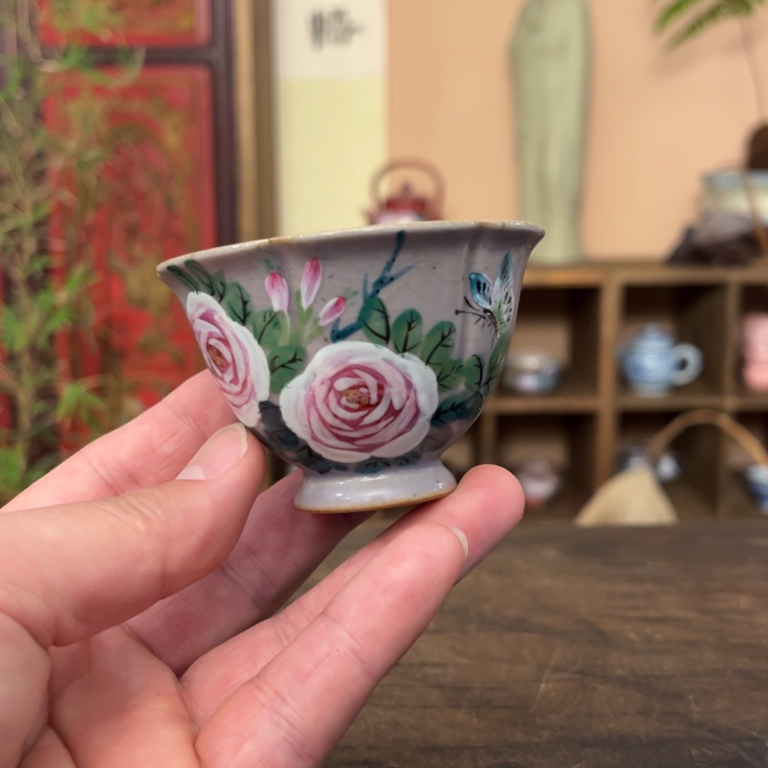 杯景德镇纯手工手绘陶瓷