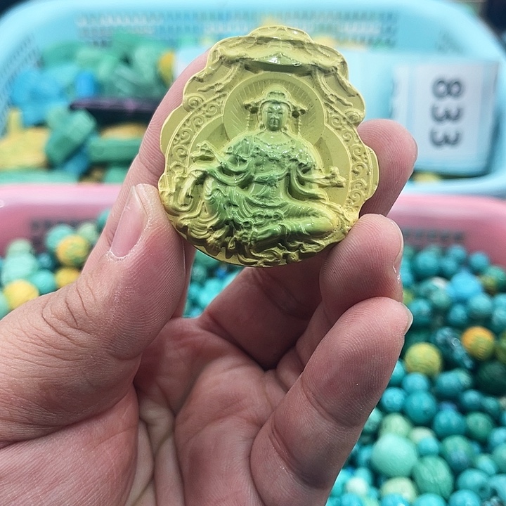 未镶嵌菱锰矿珠宝半成品