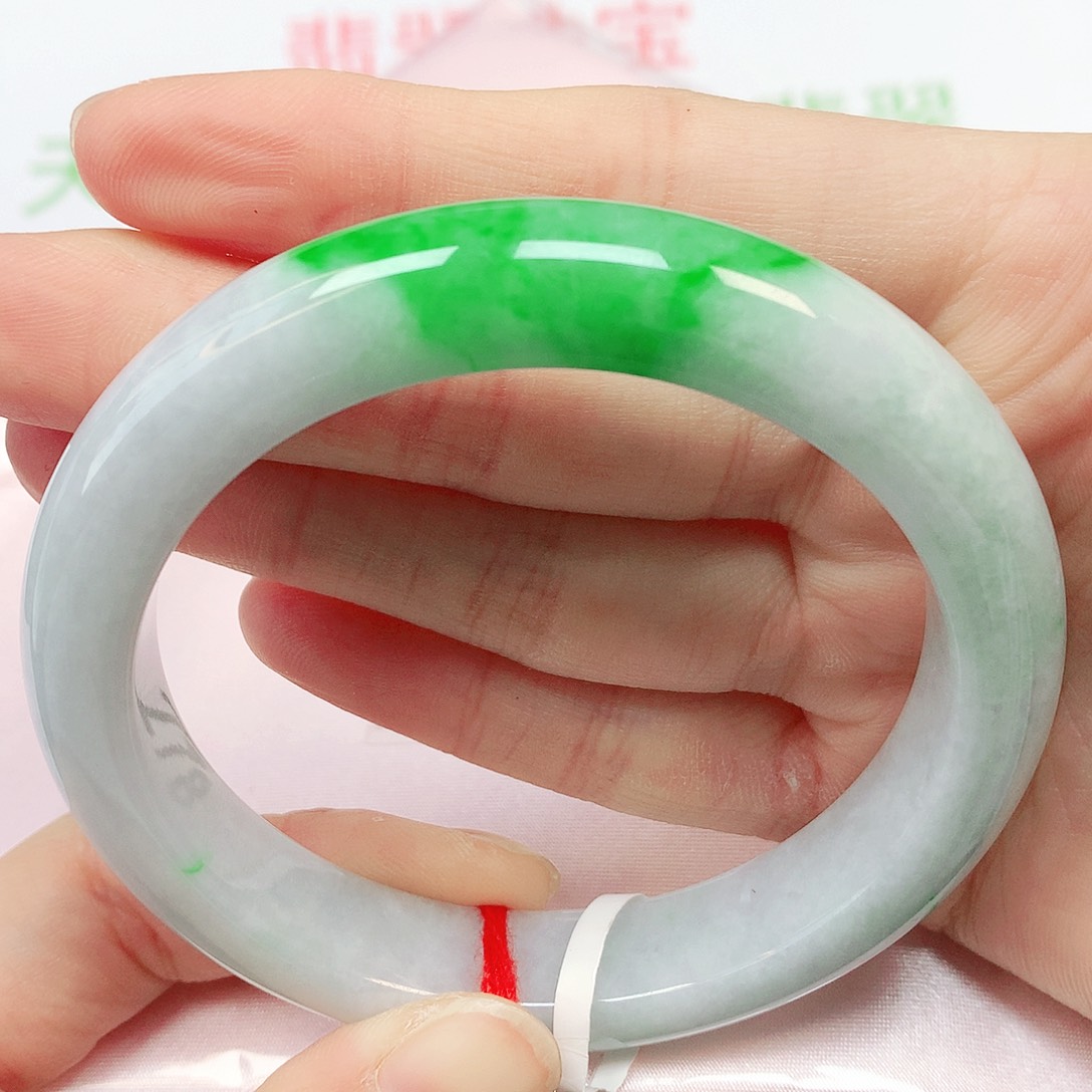 未镶嵌手镯翡翠姿*翡翠手镯58