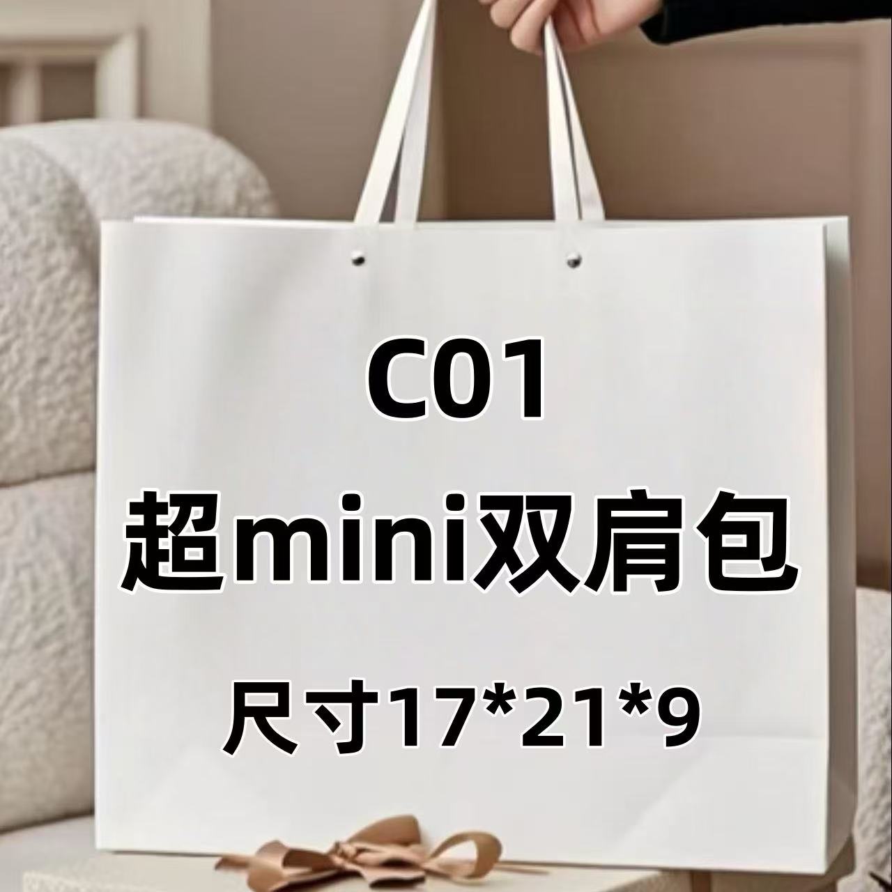 C01《超迷你双肩包》