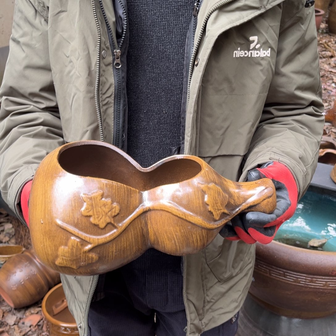 红陶高30口17无孔