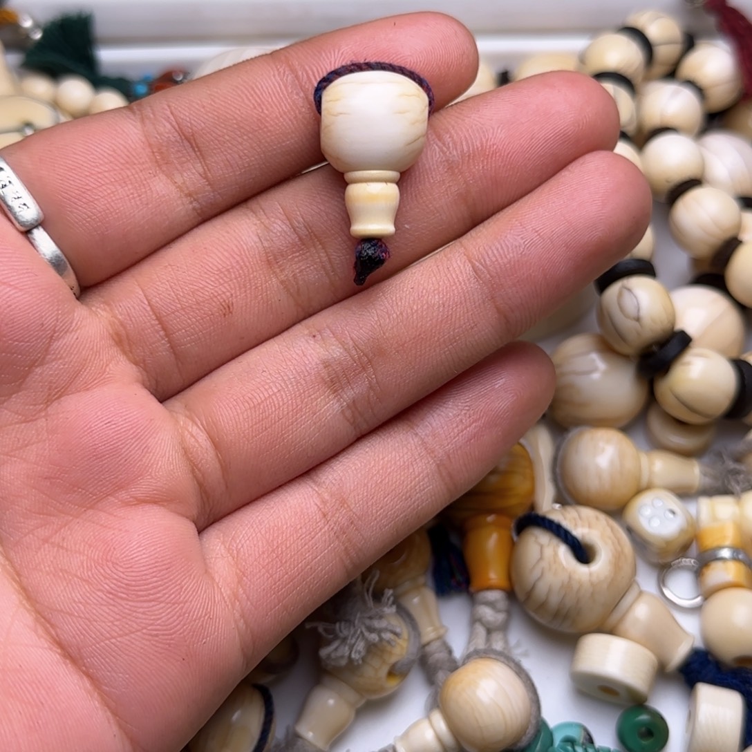 2***a菩提籽类藏传老高级白三通