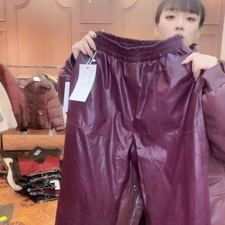 110……120斤皮羽绒裤