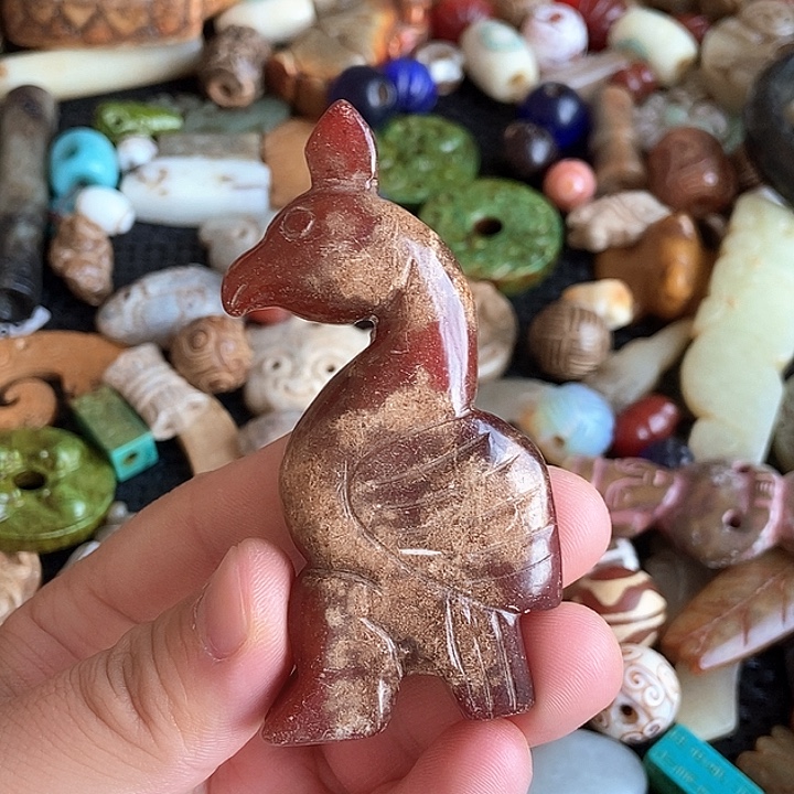 和田玉未镶嵌颈饰145