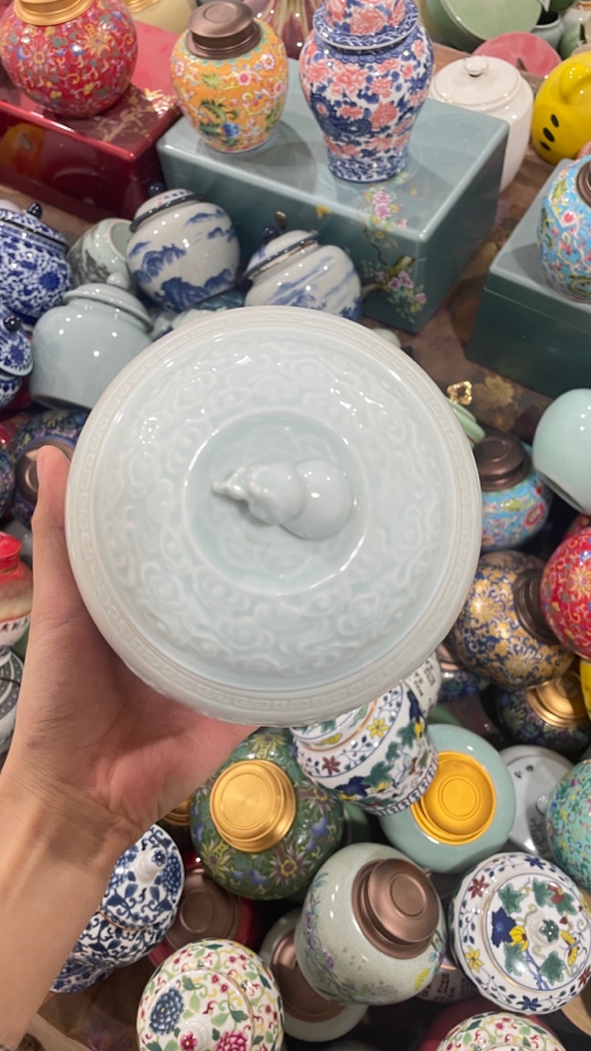 直播间微瑕茶叶罐密封罐储物罐a108