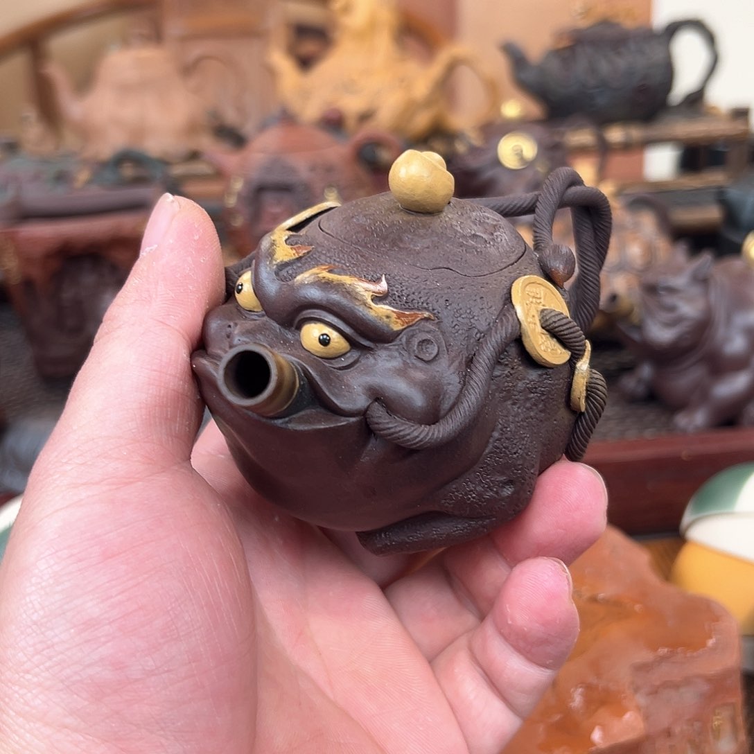 紫砂茶壶疯*蝉f h个健健康康啦