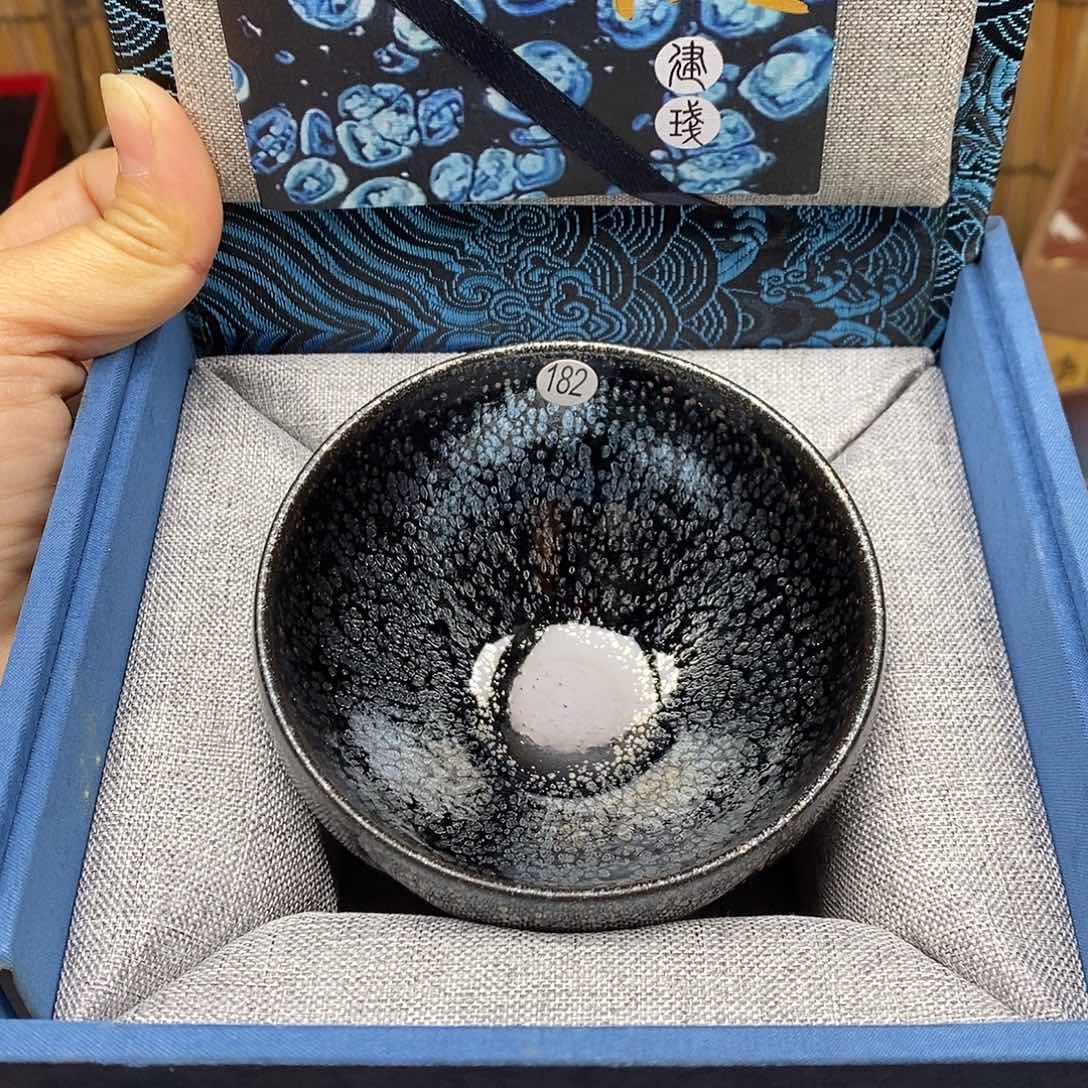 茶盏老*。建盏主人杯茶盏