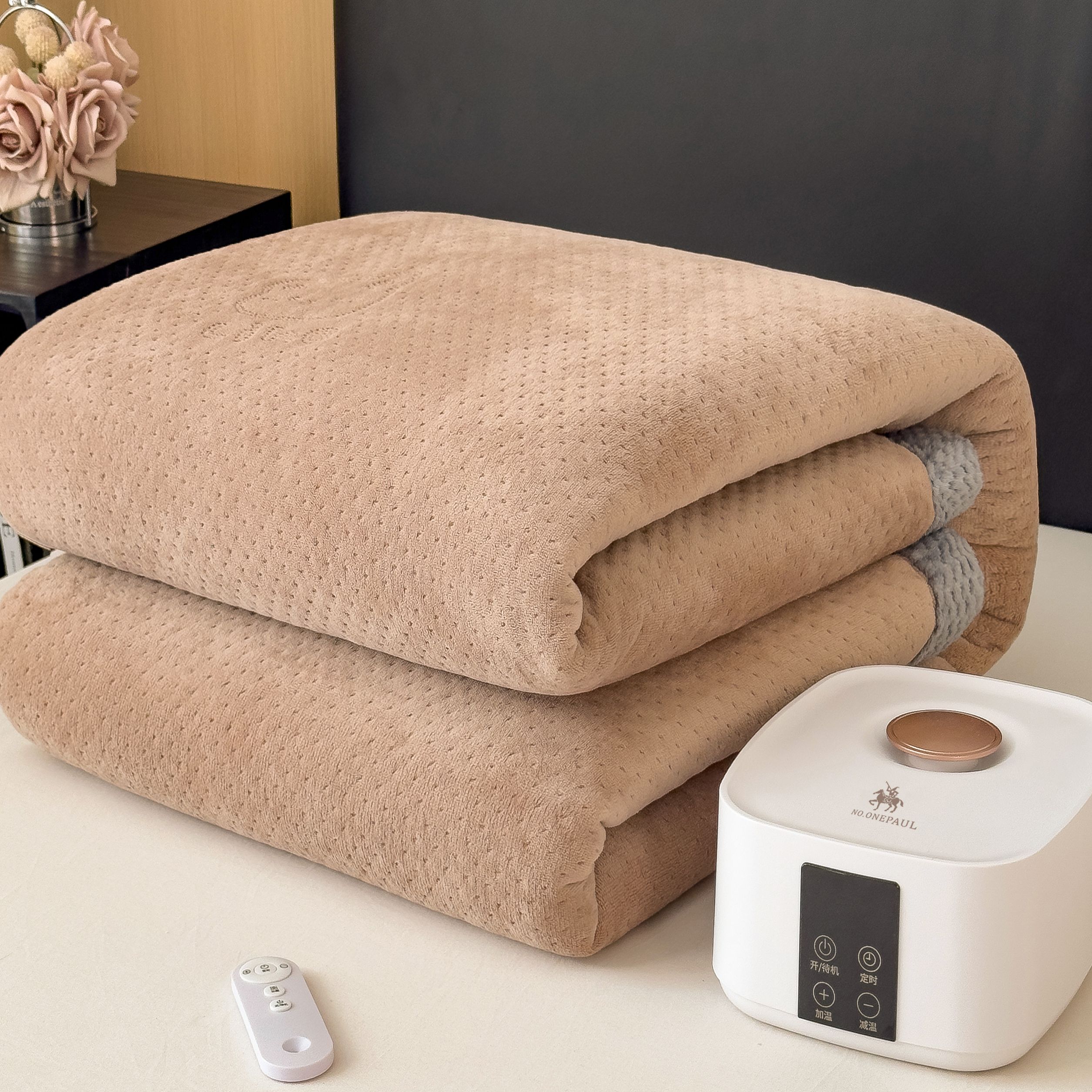 【晴美】壹号保罗水暖毯加厚牛奶绒-全系列