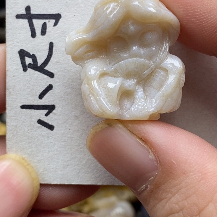 硅化珊瑚（珊瑚玉）未镶嵌颈饰