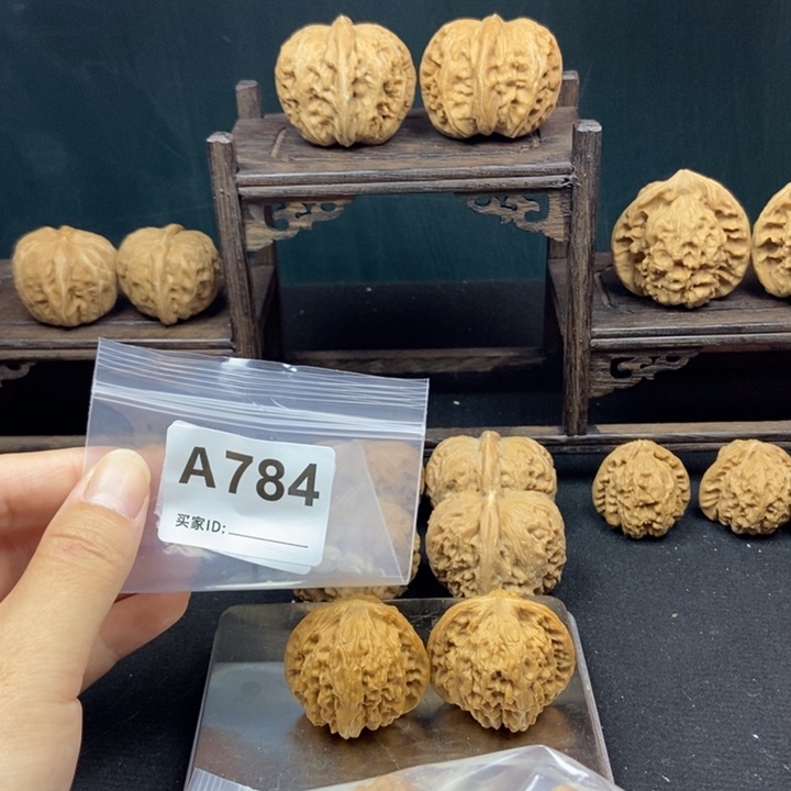 手串/手链核桃两对磨盘有瑕