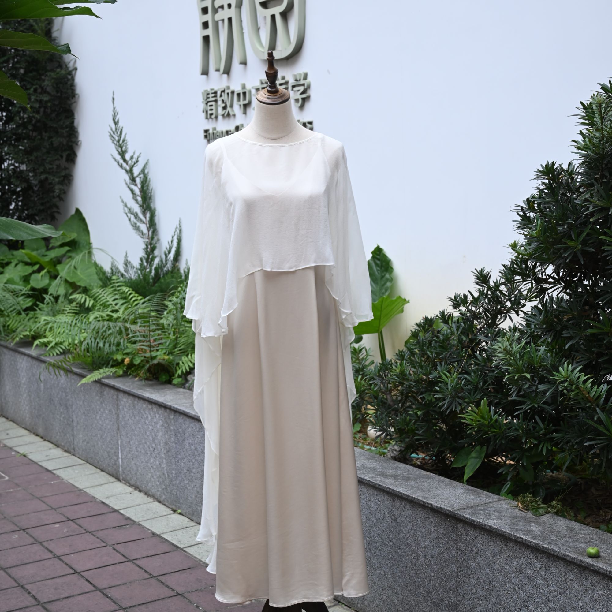 【仙女裙】连衣裙旗袍手工制作旗袍太太服