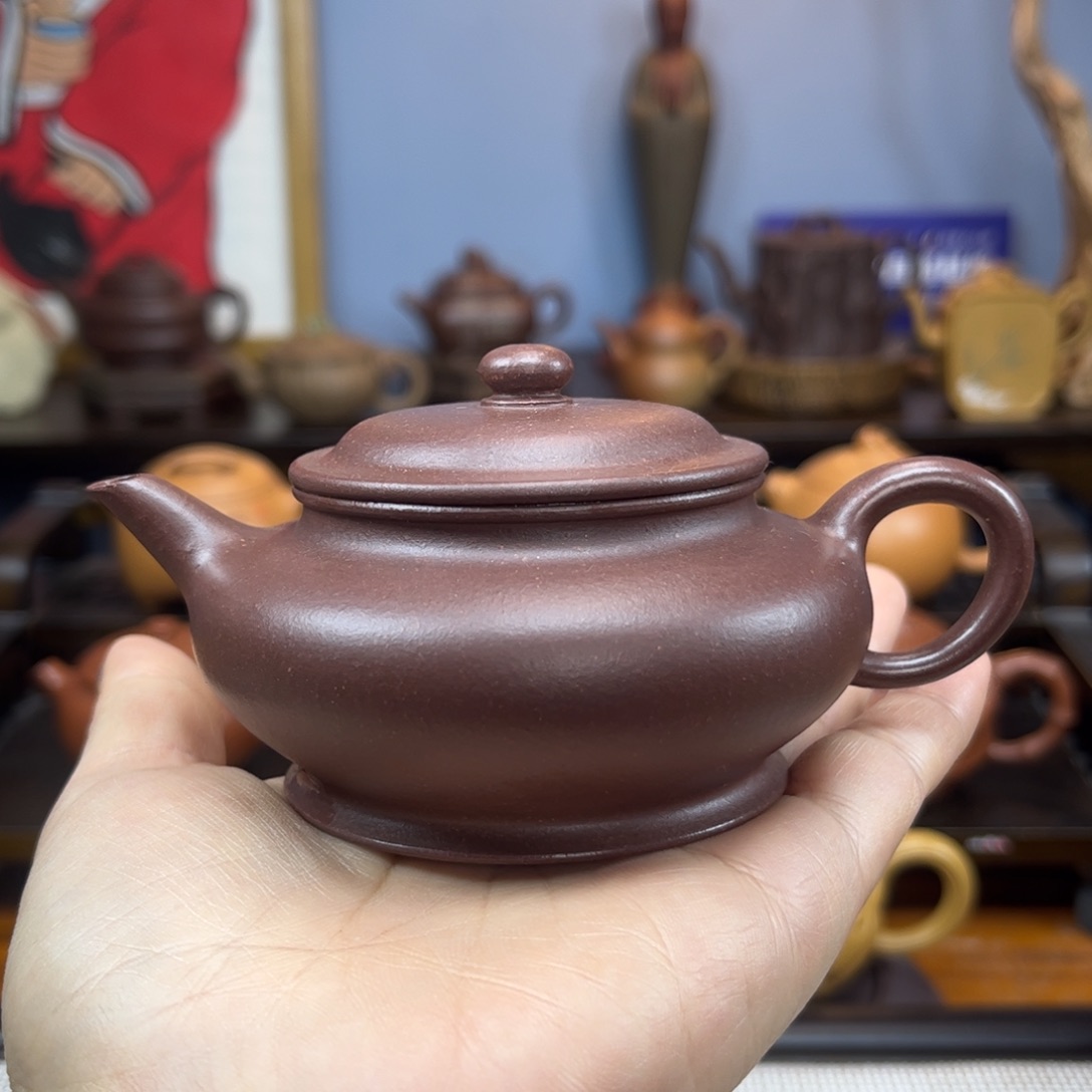 紫砂茶具半手工制作