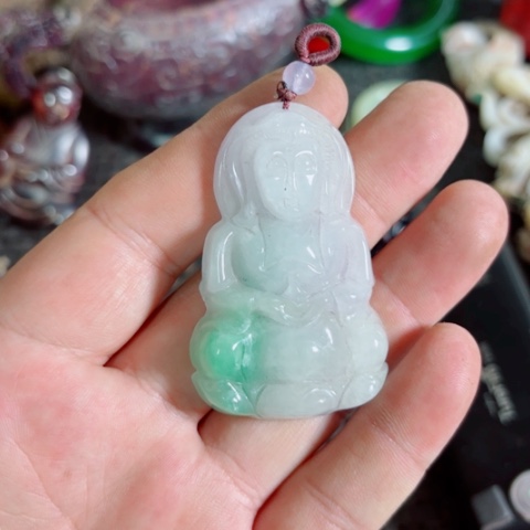 紫金钵盂菩提把件