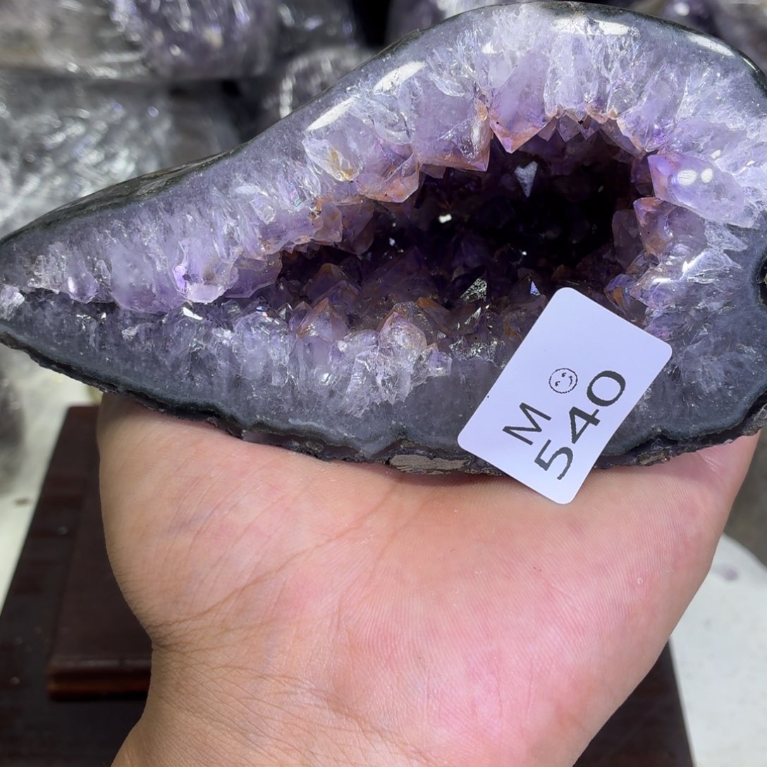 未镶嵌摆件紫晶水晶