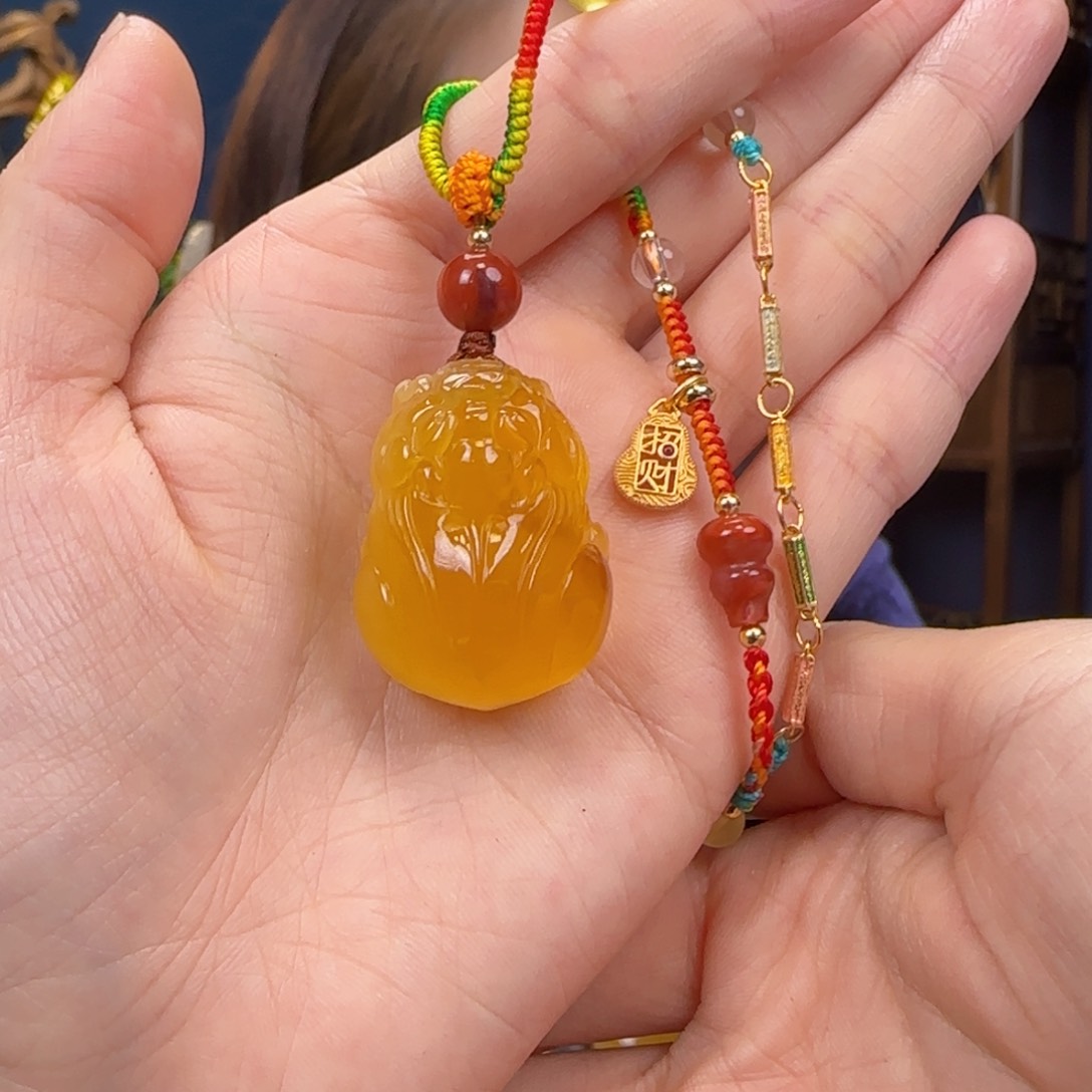 未镶嵌颈饰蜜蜡1111111111