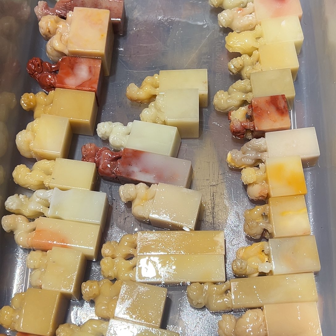 寿山石寿山石批发3个