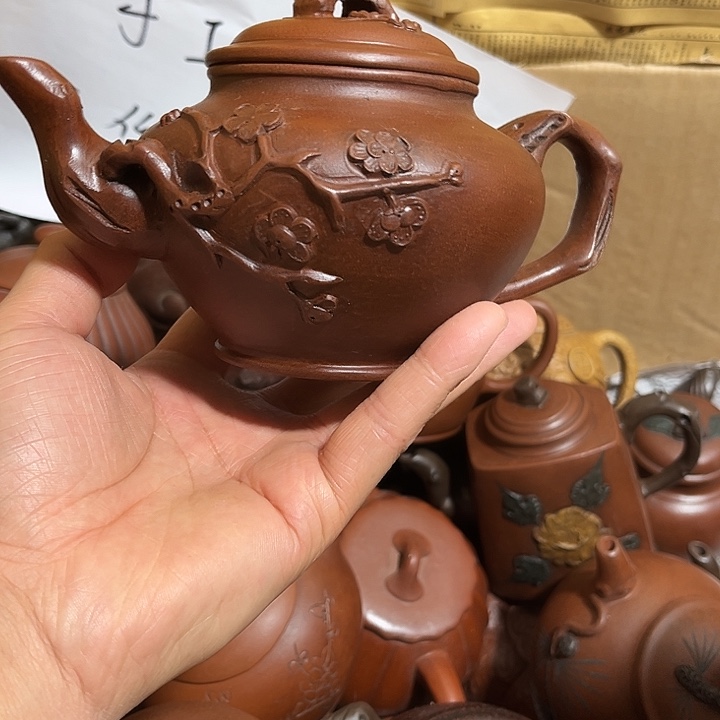 紫砂茶壶宜兴原矿紫砂壶