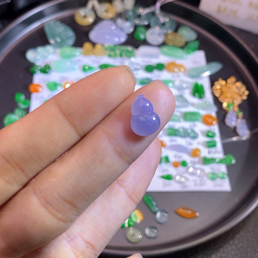 【闪购商品】翡翠未镶嵌挂件葫芦