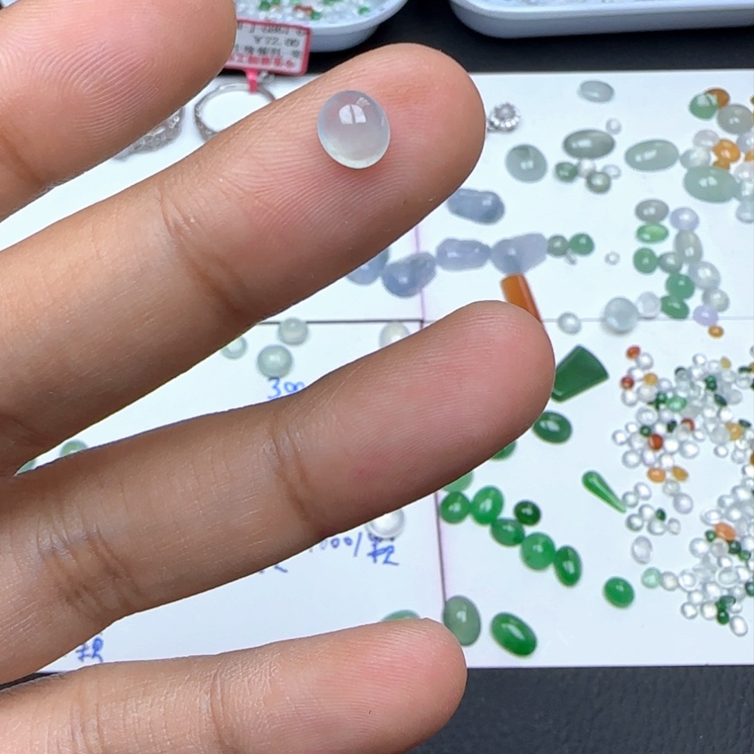 翡翠戒指未镶嵌扬**航缅甸天然翡翠