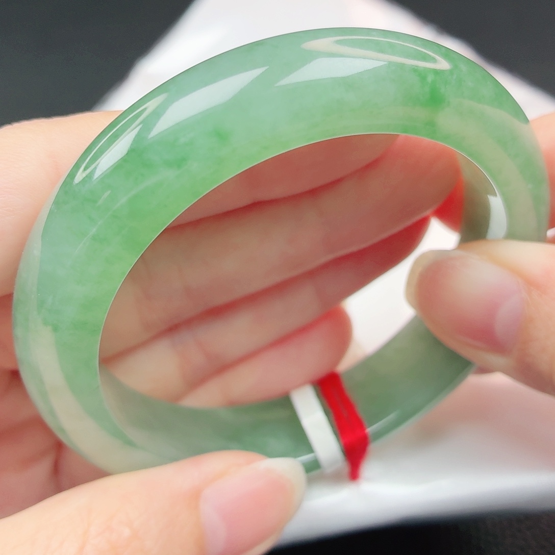 未镶嵌手镯翡翠13号正圈52