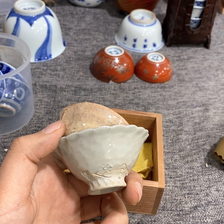 紫砂茶杯非常漂亮好看的碗