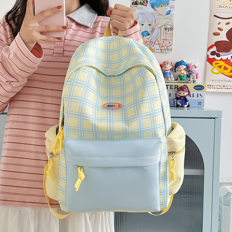 【直播701-730备注编码下单】大容量双肩包那女通用百搭书包