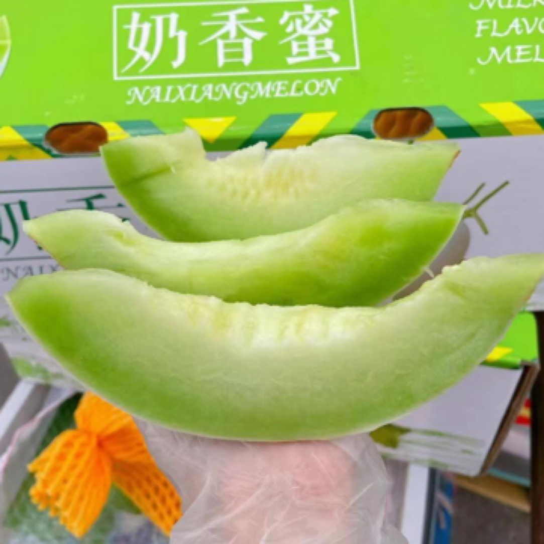 （整果）奶香蜜甜瓜特别甜一颗2.5-3斤左右，