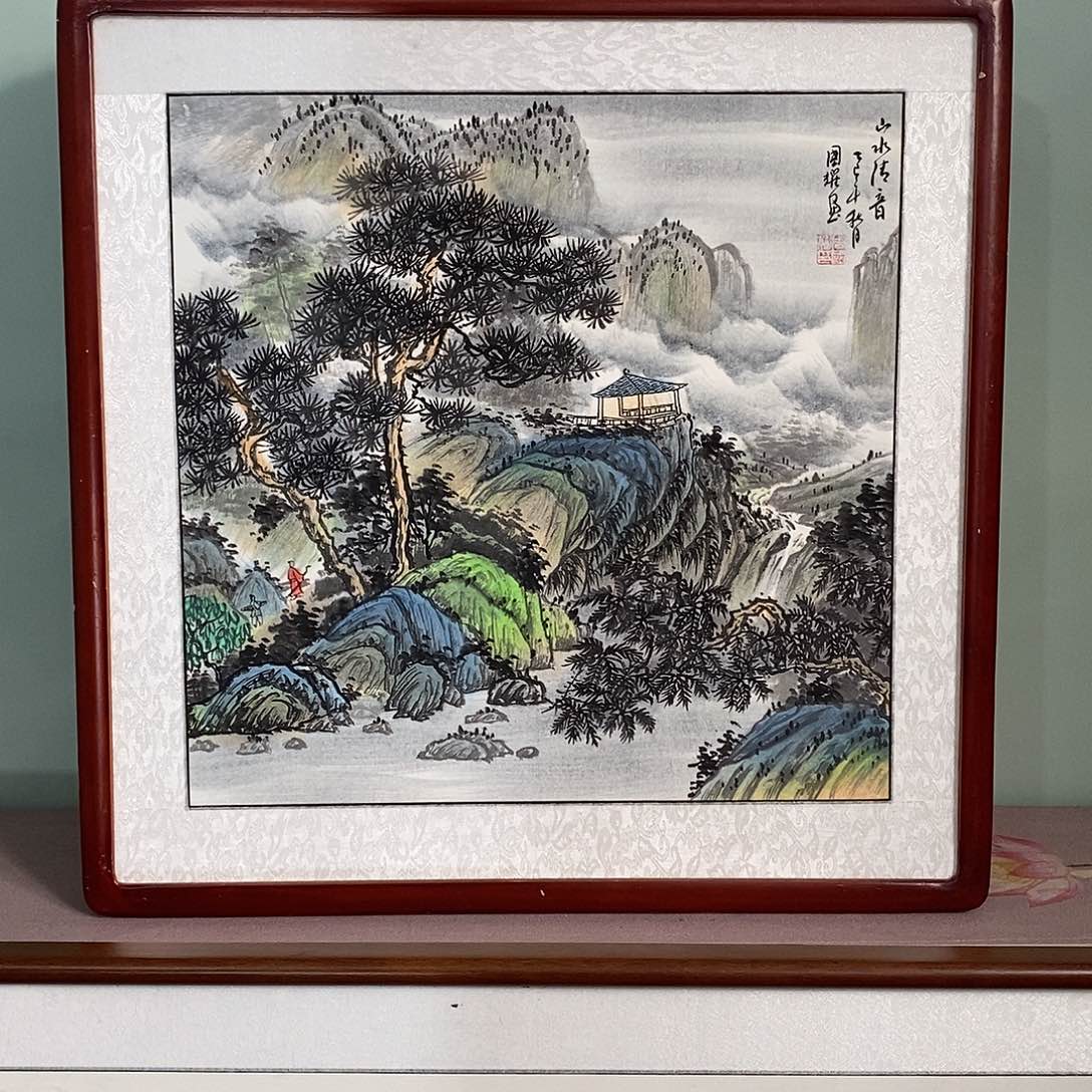 国画带框尺寸62✖️62厘米