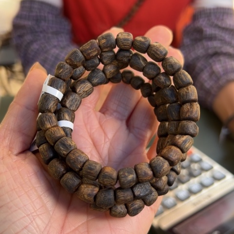 沉香手串紫棋沉水7克卡0.7多样性发1条