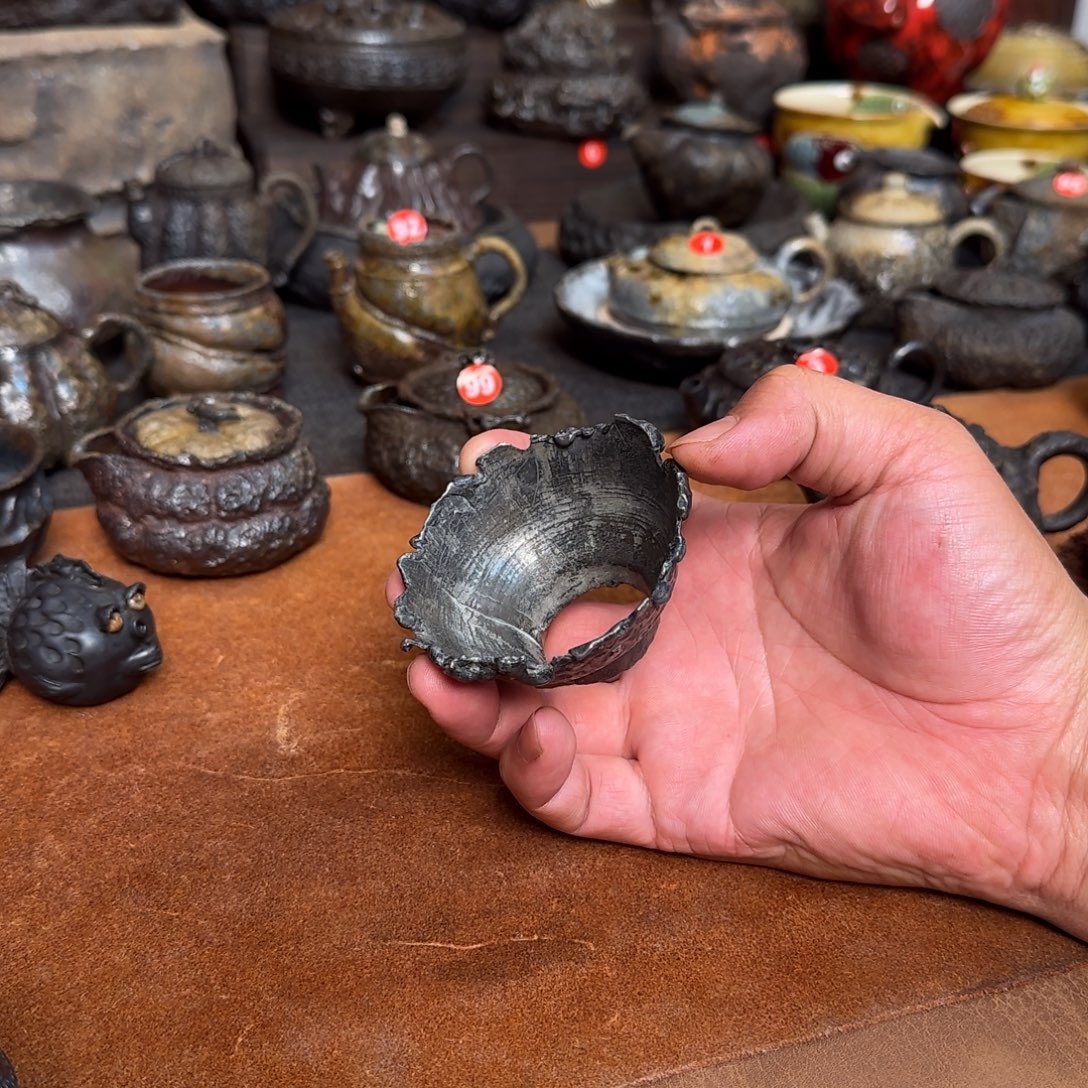 老锡盖置投茶器啊啊啊啊