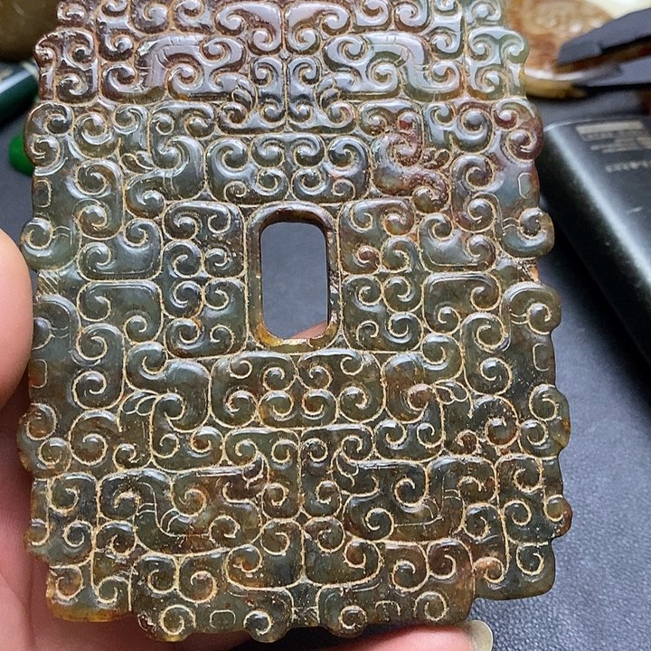 吊坠白玉菩提挂件